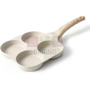 frying pan with partition 4 hole circular frying pan