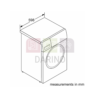 Front loading washing machine 9KG 1400T - BOSCH - Image 10