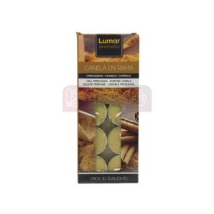 Box of 10 Cinnamon Branch scented Tealights - LUMAR