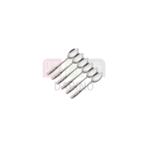 Set of 6 small table spoons