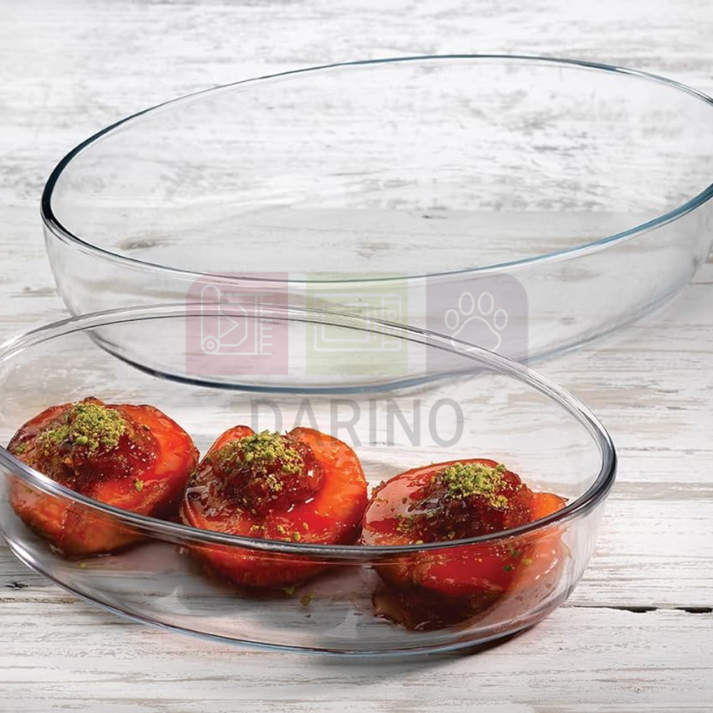Thermal Oval Glass Dishes Set of 2 - Image 3