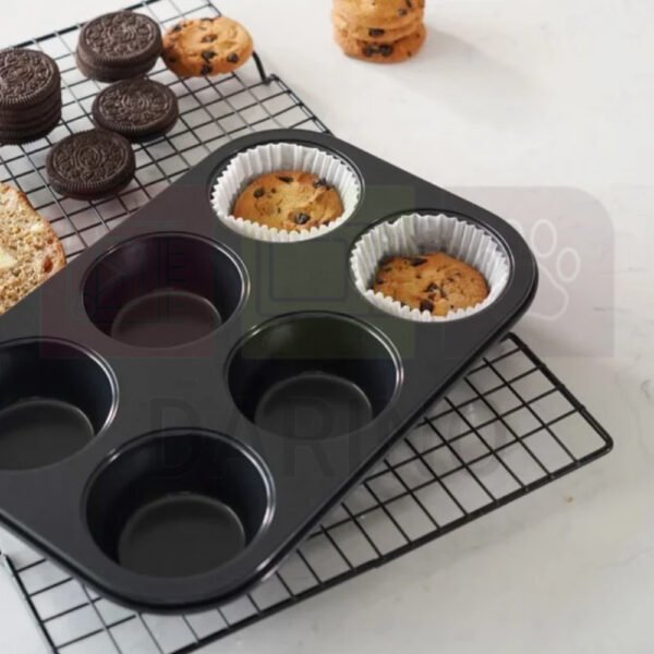 6 Cup Nonstick Muffin & Cupcake