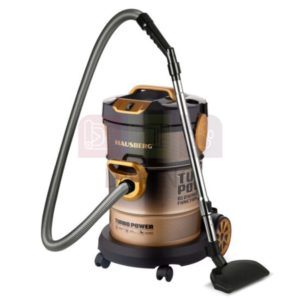 Turbo Power Vacuum Cleaner 2000-2400W 21L Washable Filter Metal Case - HAUSBERG