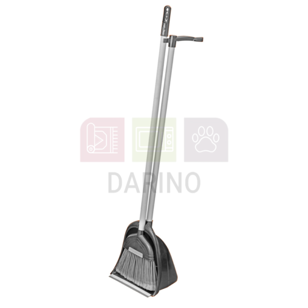 Long Handle Dustpan and Sweeping Brush Set