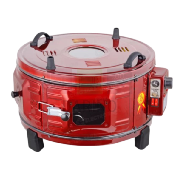 Electric round oven with thermostat 40 Liters (220-230V  50Hz  2x650W) - ERTONE