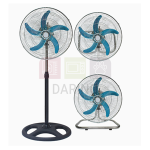 18 inch metal blade 3 in 1 industrial cooling standing fan - VENEZIA